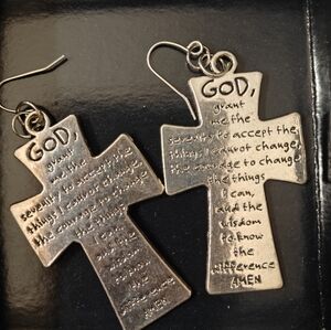 Serenity Prayer Earrings